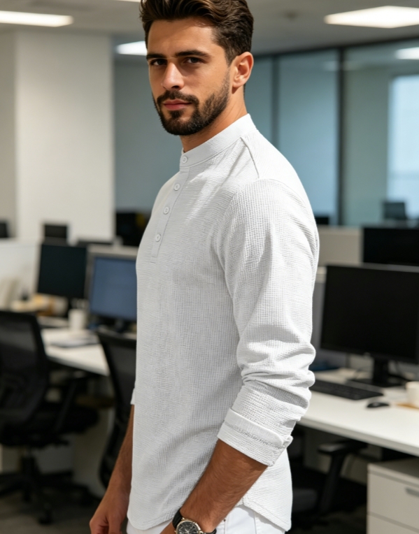Clothes > Men's Clothing > Tops > Shirts  Mid Sleeve Polo Shirt, Men's Polo Suit S-3XL