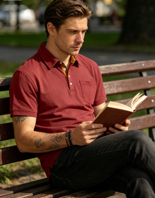 Clothes > Men's Clothing > Tops > T-Shirts  Summer Men's Polo Shirts With Short Sleeves And Lapels