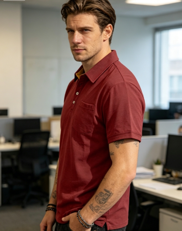 Clothes > Men's Clothing > Tops > T-Shirts  Summer Men's Polo Shirts With Short Sleeves And Lapels