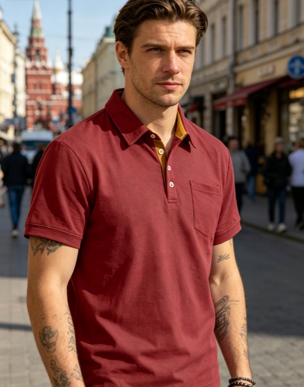 Clothes > Men's Clothing > Tops > T-Shirts  Summer Men's Polo Shirts With Short Sleeves And Lapels