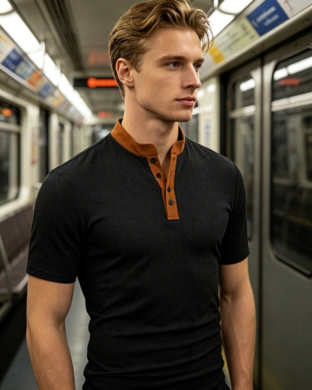 Clothes > Men's Clothing > Tops > T-Shirts  Summer Casual Loose Short Sleeve Men Shirt S-3XL
