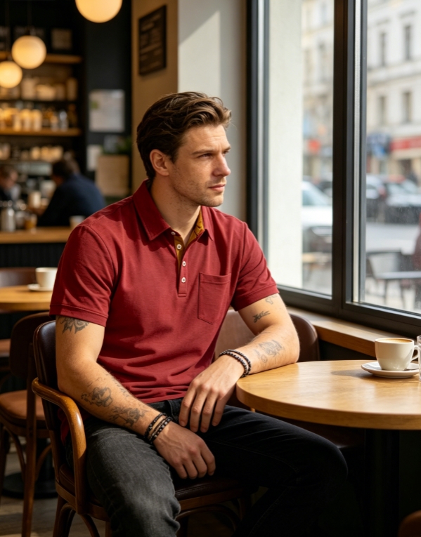 Clothes > Men's Clothing > Tops > T-Shirts  Summer Men's Polo Shirts With Short Sleeves And Lapels