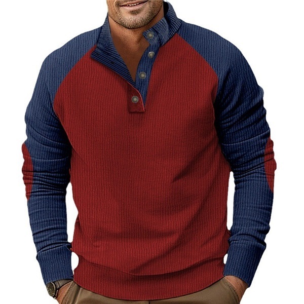 Clothes > Men's Clothing > Tops > Sweatshirts & Hoodies  Loose And Breathable Autumn Sweatshirt Long Sleeves
