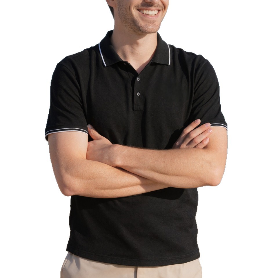 Clothes > Men's Clothing > Tops > T-Shirts  Quick-drying Cool Short-sleeved Fitness Casual Polo Shirt
