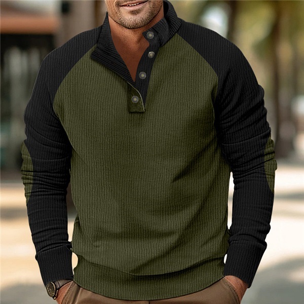 Clothes > Men's Clothing > Tops > Sweatshirts & Hoodies  Loose And Breathable Autumn Sweatshirt Long Sleeves