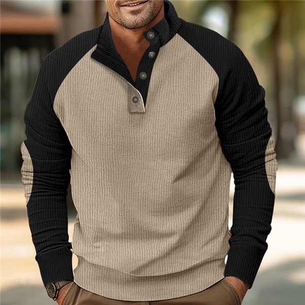 Clothes > Men's Clothing > Tops > Sweatshirts & Hoodies  Loose And Breathable Autumn Sweatshirt Long Sleeves