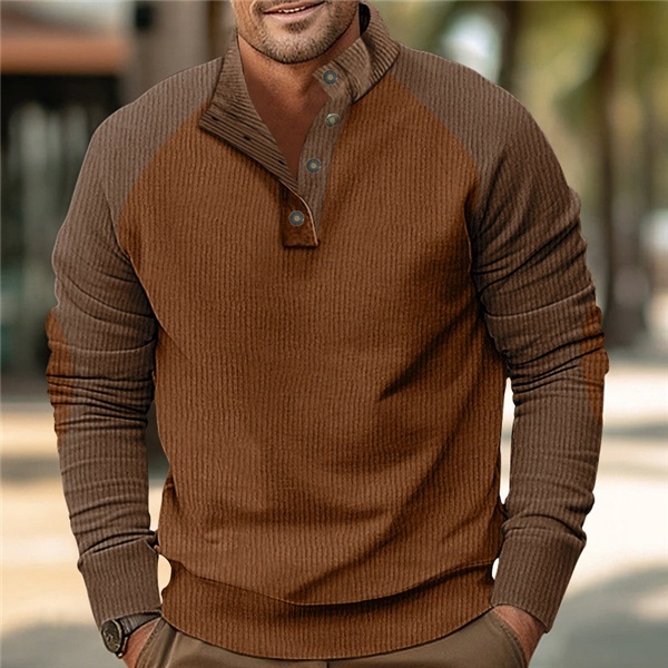 Clothes > Men's Clothing > Tops > Sweatshirts & Hoodies  Loose And Breathable Autumn Sweatshirt Long Sleeves