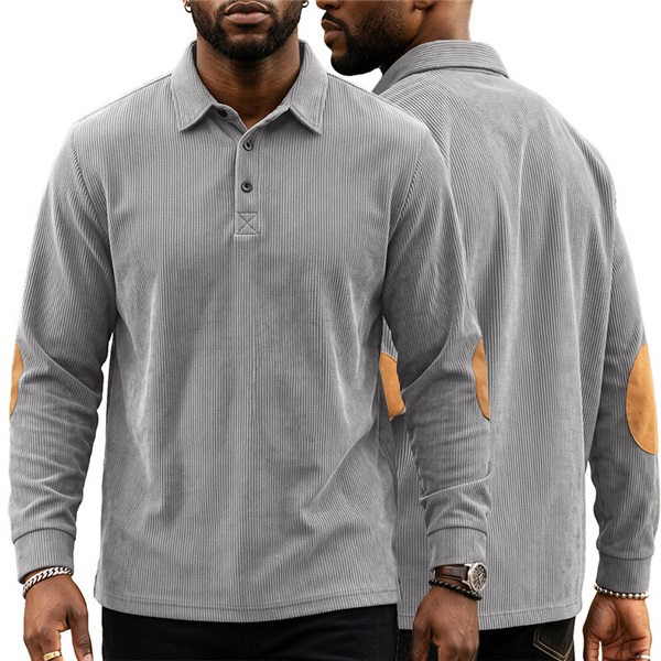 Clothes > Men's Clothing > Tops > Sweatshirts & Hoodies Lapel POLO Shirt Autumn Winter Men's Sweatshirt