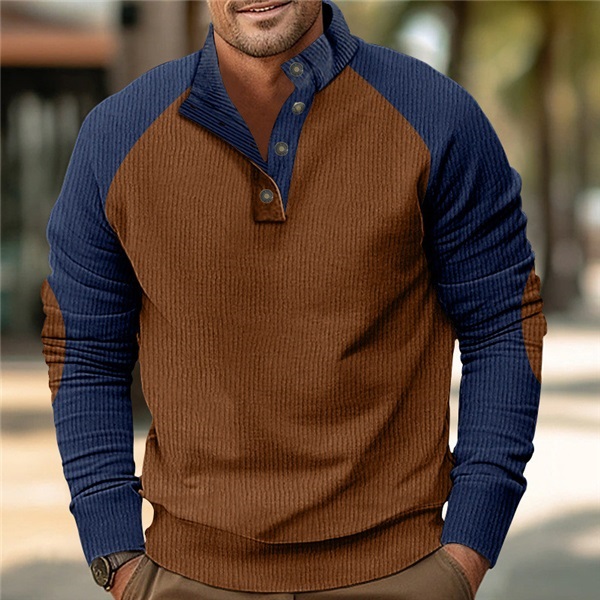 Clothes > Men's Clothing > Tops > Sweatshirts & Hoodies  Loose And Breathable Autumn Sweatshirt Long Sleeves