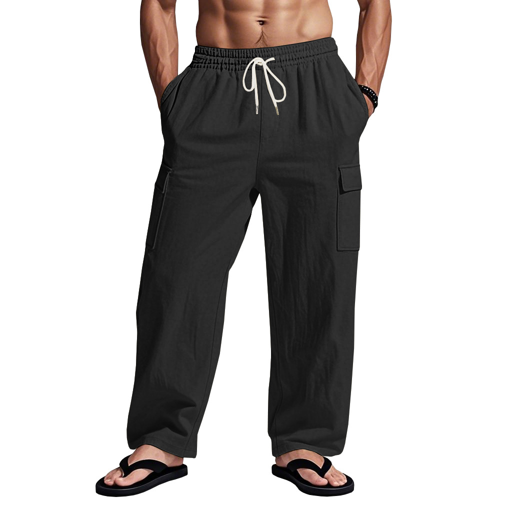 Clothes > Men's Clothing > Bottoms > Pants > Casual  Men's Breathable Overalls For All Seasons, Loose And Casual