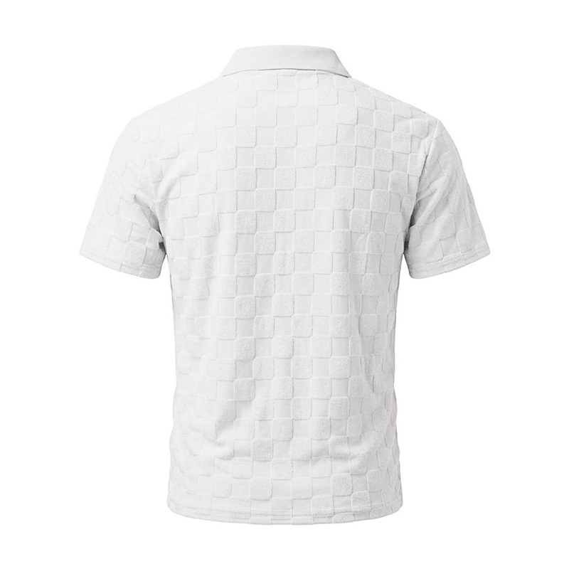 Clothes > Men's Clothing > Tops > T-Shirts  Summer Men's Lapel Polo Shirt Plus Size Short Sleeve T-Shirt