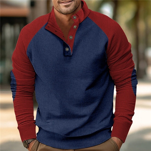 Clothes > Men's Clothing > Tops > Sweatshirts & Hoodies  Loose And Breathable Autumn Sweatshirt Long Sleeves