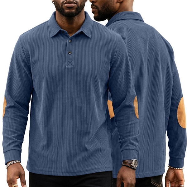 Clothes > Men's Clothing > Tops > Sweatshirts & Hoodies Lapel POLO Shirt Autumn Winter Men's Sweatshirt