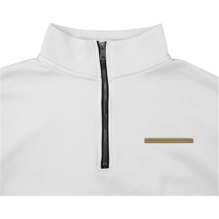 Clothes > Men's Clothing > Tops > Sweatshirts & Hoodies  Men's High-Neck, Long-Sleeved Sweatshirt