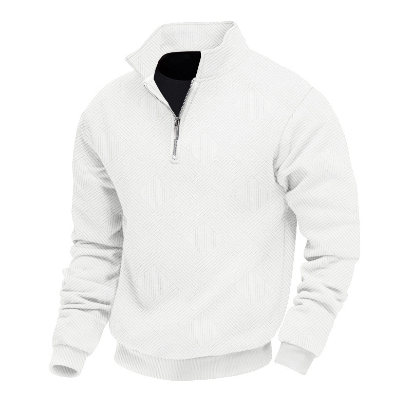 Clothes > Men's Clothing > Tops > Sweatshirts & Hoodies Autumn Men’s Long-Sleeved Hoodie with a Turn-Down Collar