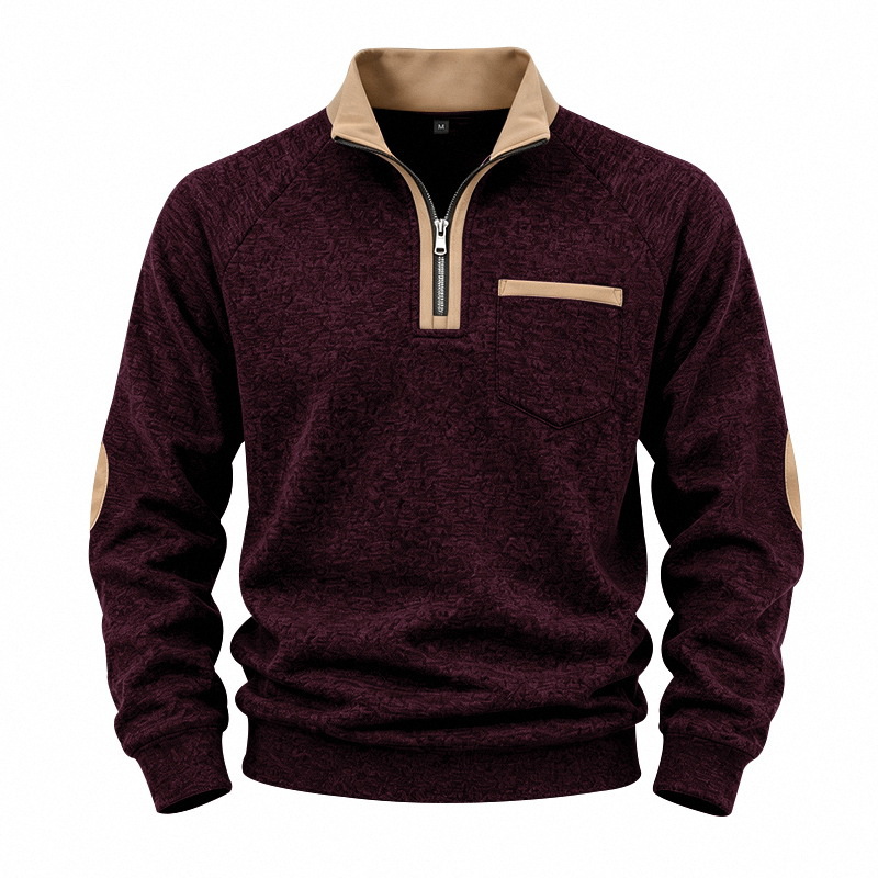 Clothes > Men's Clothing > Tops > Sweatshirts & Hoodies Men’s Autumn/Winter Casual All-Purpose Long-Sleeved Hoodie with Fleece Lining