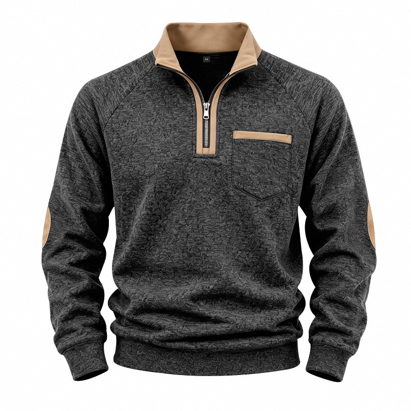 Clothes > Men's Clothing > Tops > Sweatshirts & Hoodies Men’s Autumn/Winter Casual All-Purpose Long-Sleeved Hoodie with Fleece Lining