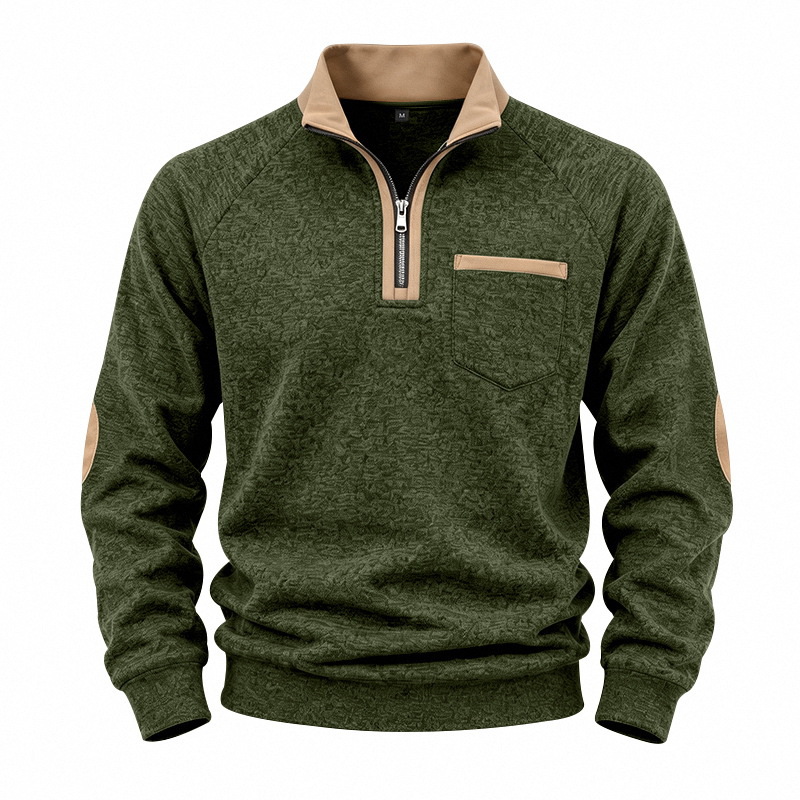 Clothes > Men's Clothing > Tops > Sweatshirts & Hoodies Men’s Autumn/Winter Casual All-Purpose Long-Sleeved Hoodie with Fleece Lining