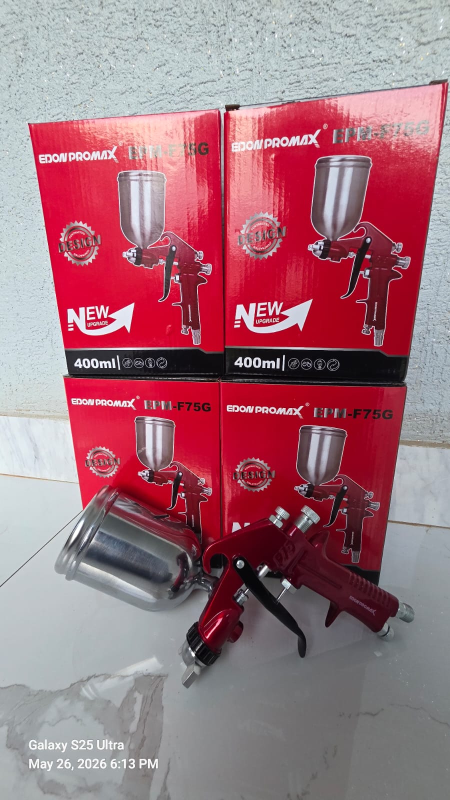 Edon ProMax EPM-F75G 45-71psi Pressure Paint Spray Gun