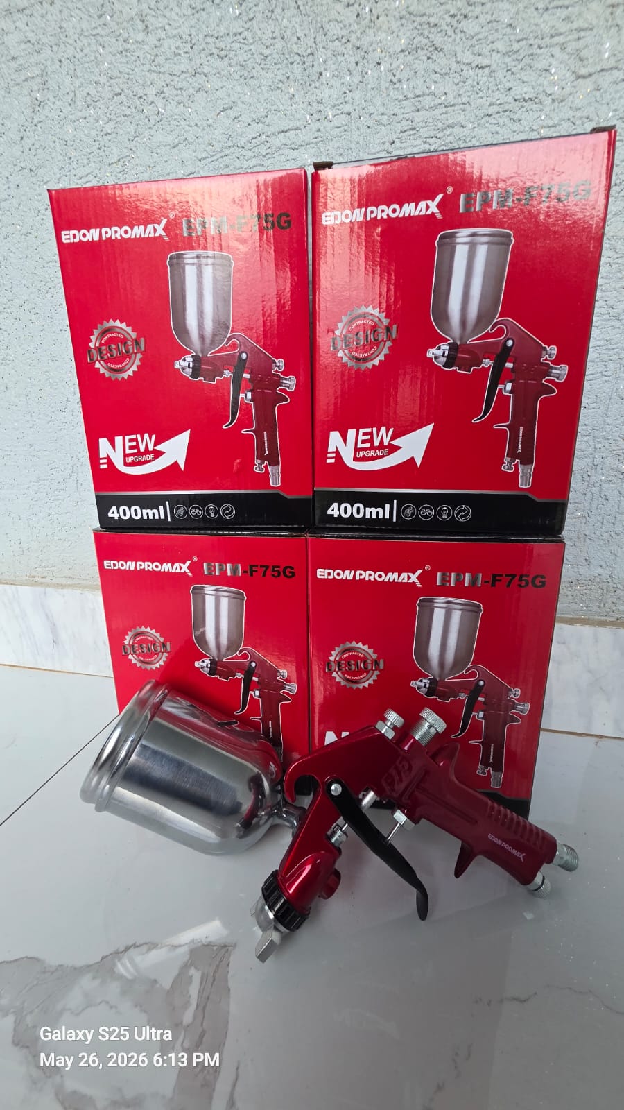 Edon ProMax EPM-F75G 45-71psi Pressure Paint Spray Gun