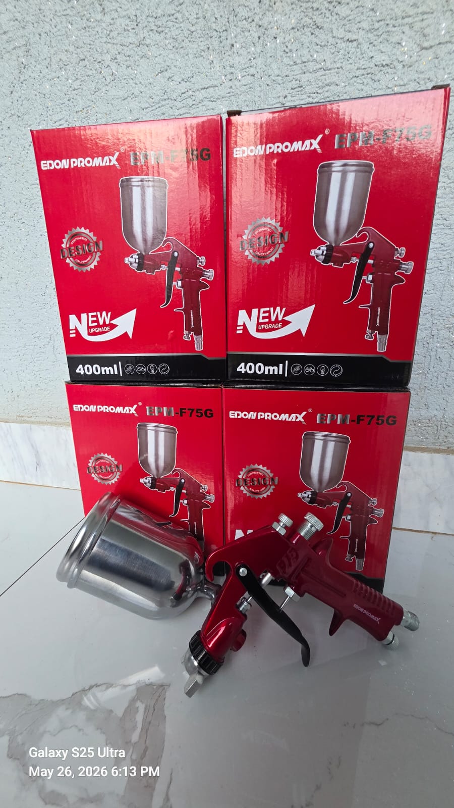 Edon ProMax EPM-F75G 45-71psi Pressure Paint Spray Gun