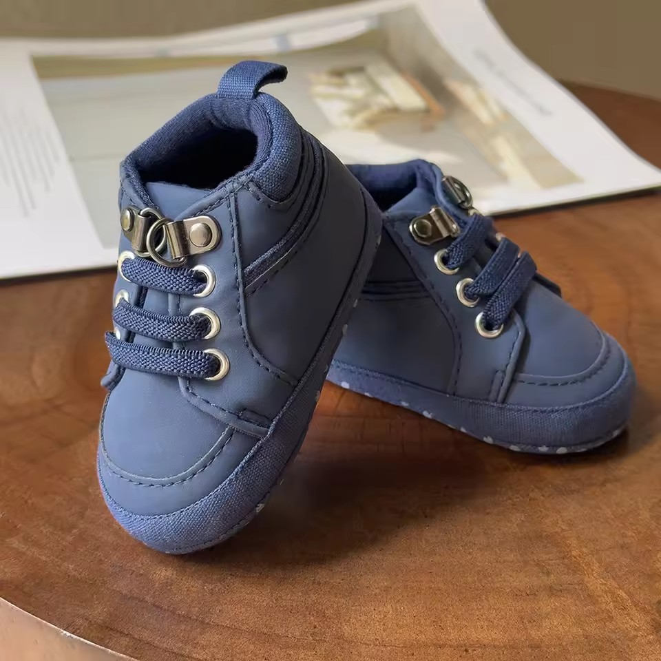 Baby Shoes Boy Sneakers Infant Toddler Casual Comfor Cotton Sole Anti-slip PU First Walkers Crawl Crib Moccasins Shoes