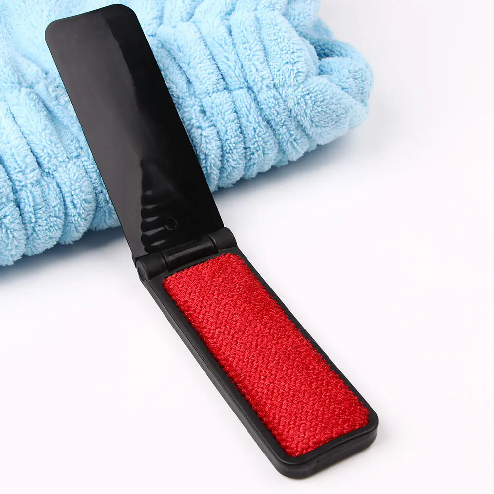 6PCS  Foldable Mini Lint Remover Brush Reusable Lint Removal Brushes For Clothes Pet Hair Sofa Fabric Fluff Dust Removal Tool