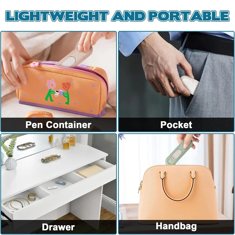 Portable Mini Paper Cutter High Quality Artwork Knife Automatic Rebound Box Opener Pocket Cutter For Office Tool School Supplies