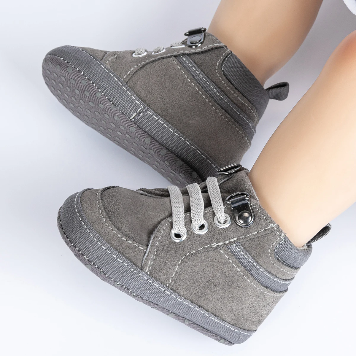 Baby Shoes Boy Sneakers Infant Toddler Casual Comfor Cotton Sole Anti-slip PU First Walkers Crawl Crib Moccasins Shoes