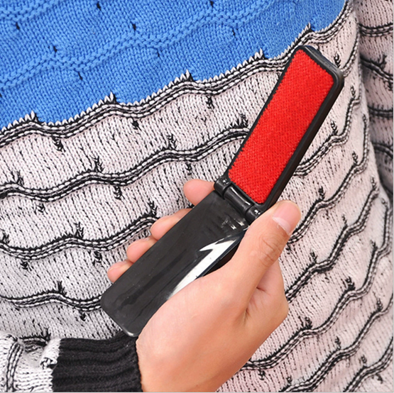 6PCS  Foldable Mini Lint Remover Brush Reusable Lint Removal Brushes For Clothes Pet Hair Sofa Fabric Fluff Dust Removal Tool