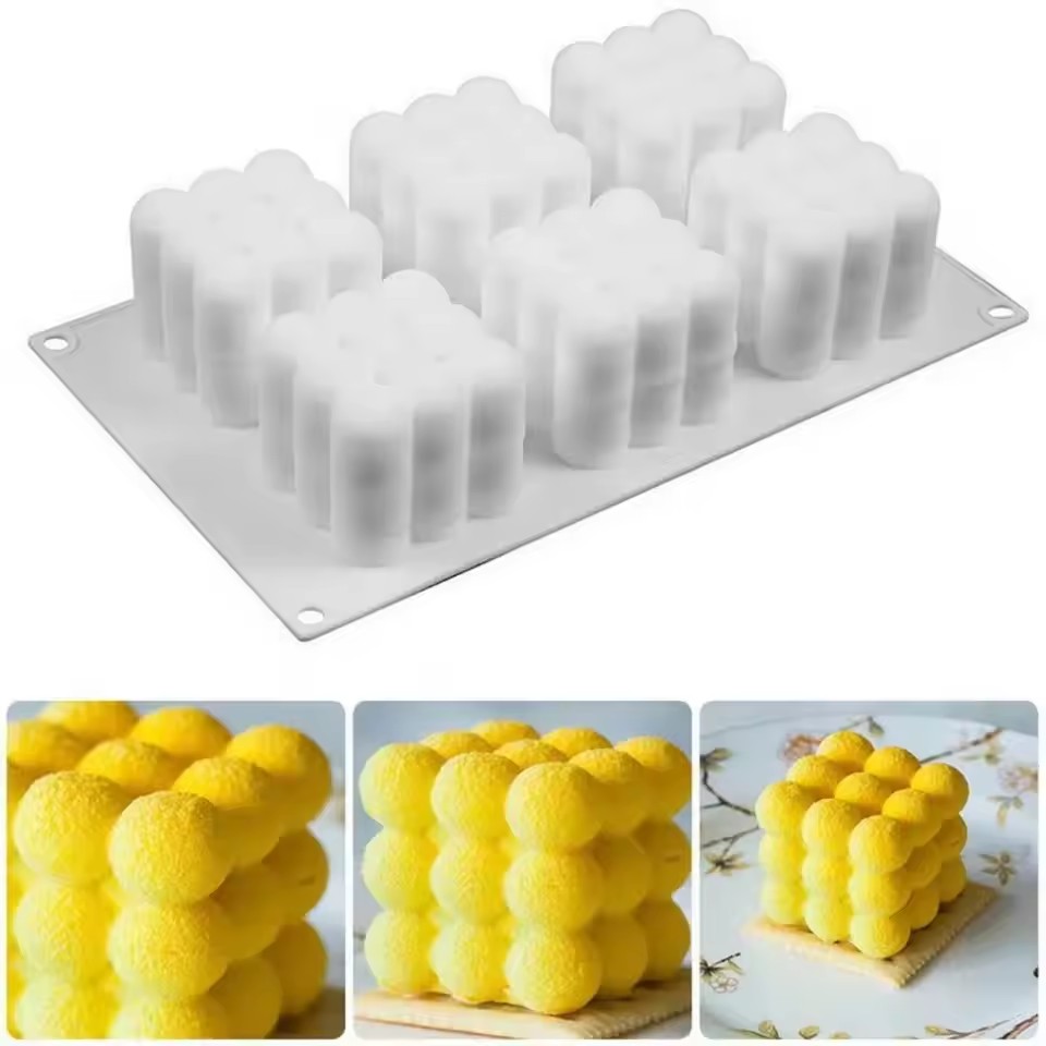 1pc Silicone Soap Mold Rectangular Bread Toast Bread Mold Handmade Soap Tools Silicone Cake Mold Baking Accessories