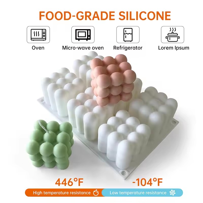 1pc Silicone Soap Mold Rectangular Bread Toast Bread Mold Handmade Soap Tools Silicone Cake Mold Baking Accessories