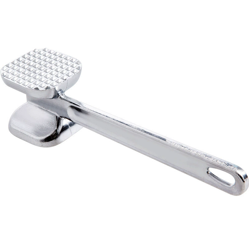 1PC Double-Sided Meat Tenderizer - Aluminum Alloy Steak Hammer for Christmas Kitchen & Restaurant