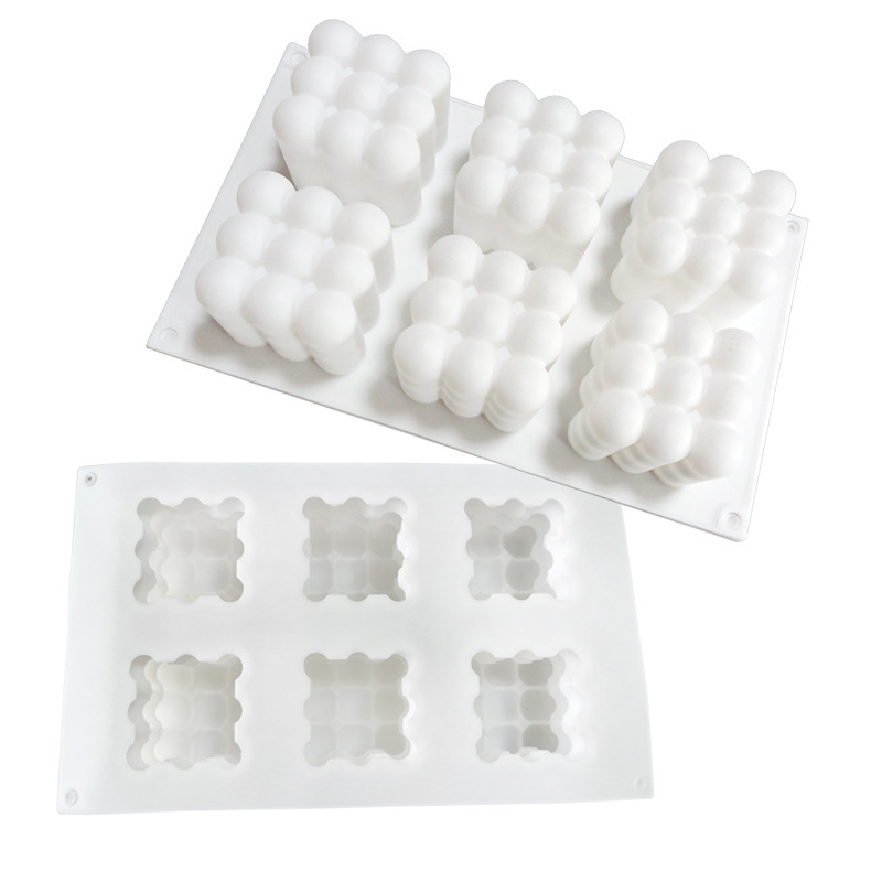 1pc Silicone Soap Mold Rectangular Bread Toast Bread Mold Handmade Soap Tools Silicone Cake Mold Baking Accessories