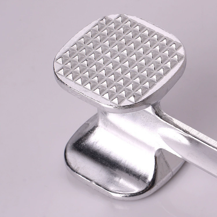 1PC Double-Sided Meat Tenderizer - Aluminum Alloy Steak Hammer for Christmas Kitchen & Restaurant