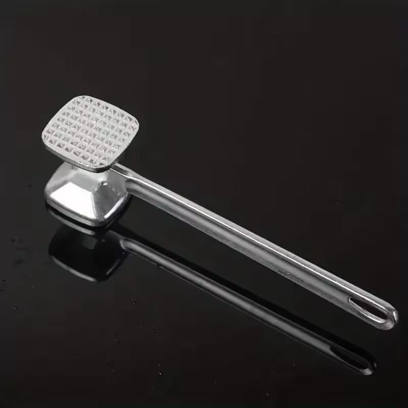 1PC Double-Sided Meat Tenderizer - Aluminum Alloy Steak Hammer for Christmas Kitchen & Restaurant