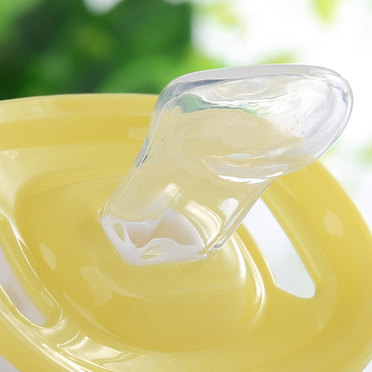 Baby pacifier flat head silicone baby pacifier bite music newborn comfort pacifier sleep type E-538