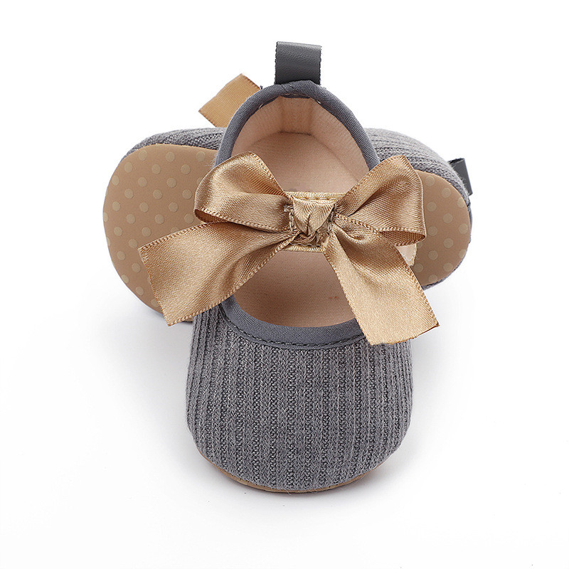 Baby girl princess shoes 0-18 months baby walking shoes breathable soft sole butterfly sweet style
