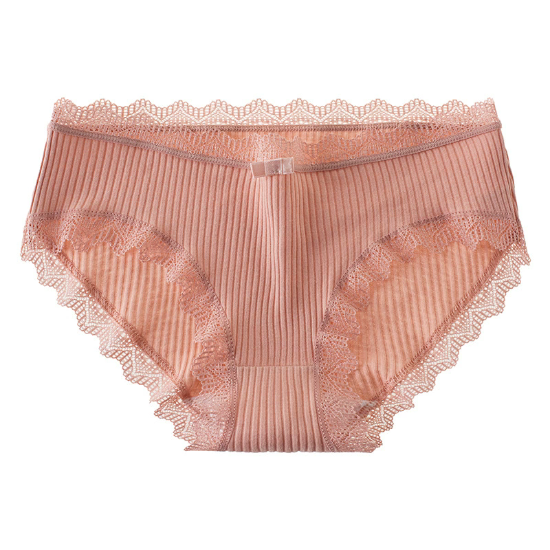3pcs Cotton Panties Women Comfortable Underwears Sexy Middle-Waisted Underpants Female Lingerie Big Size Ladies Briefs FZ-349