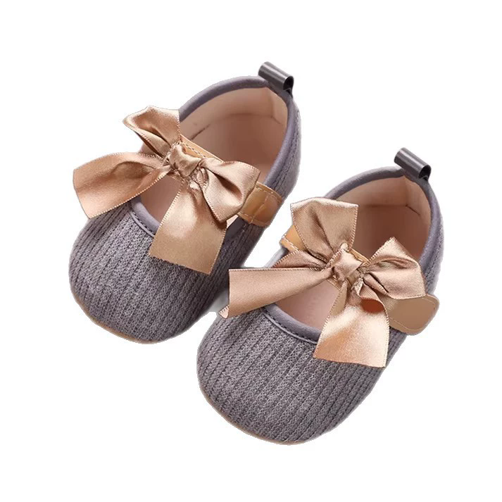 Baby girl princess shoes 0-18 months baby walking shoes breathable soft sole butterfly sweet style