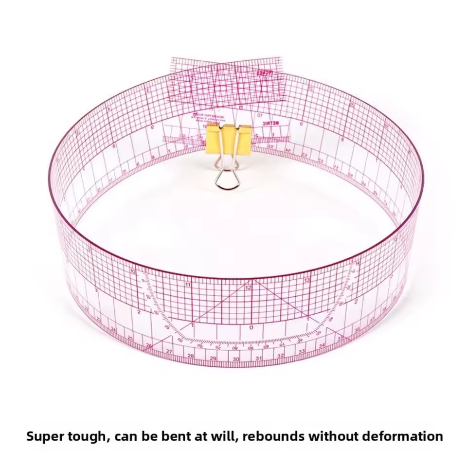 1 Set Sewing French Curve Ruler Measure, Dressmaking Tailor Drawing Template Set, Sewing Accessories