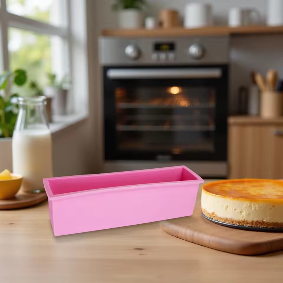 1pc Silicone Soap Mold Rectangular Bread Toast Bread Mold Handmade Soap Tools Silicone Cake Mold Baking Accessories