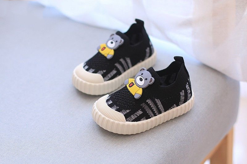 Spring/Summer New Style 1-3 Year Old Boys and Girls Baby Mesh Shoes Breathable Baby Soft soled Sneakers