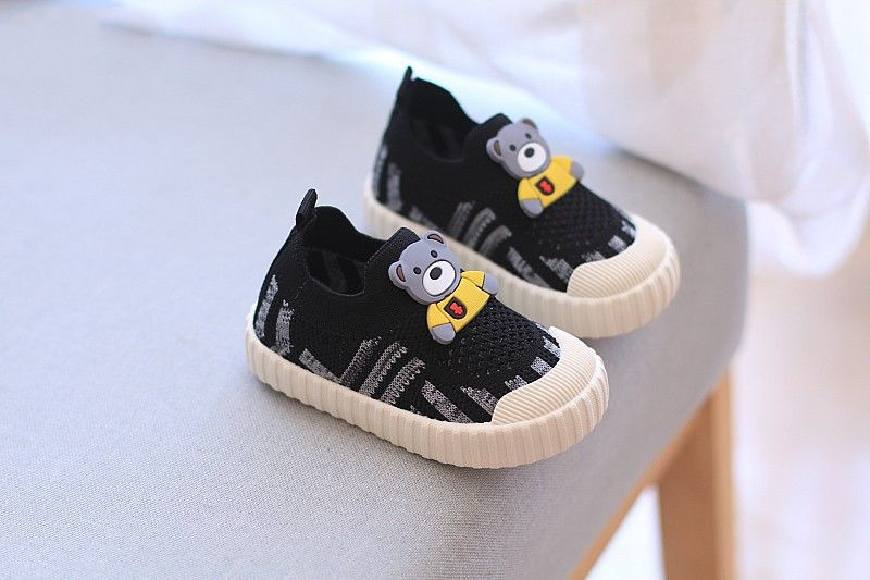 Spring/Summer New Style 1-3 Year Old Boys and Girls Baby Mesh Shoes Breathable Baby Soft soled Sneakers