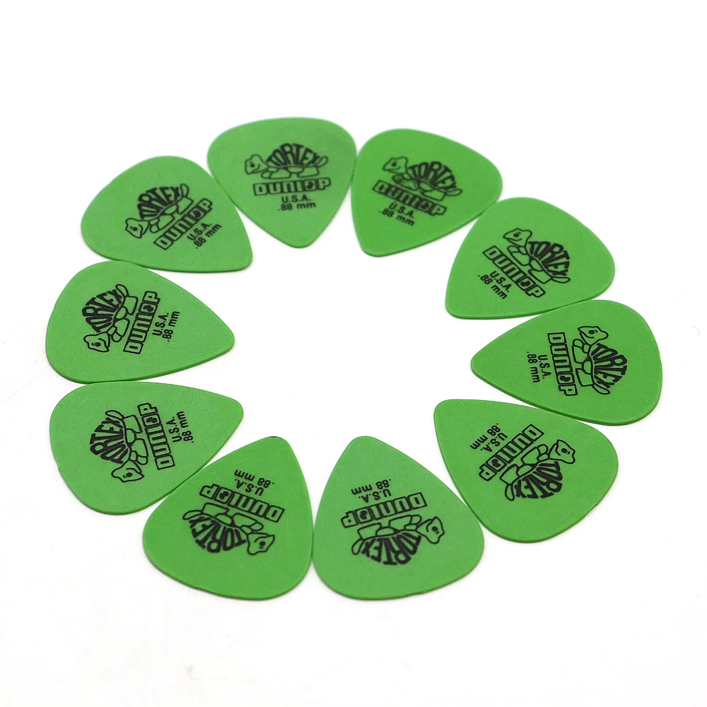 10pcs Dunlop Guitar Picks Electric Guitar Parts Picks Accessories 6 Kinds Thickness Picks Acoustic Guitar