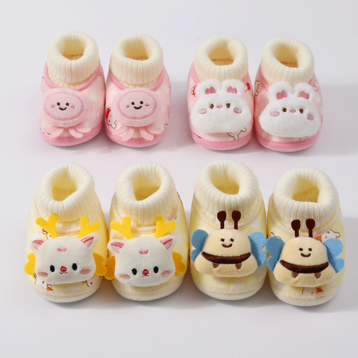 Baby Socks Cute 3D Animal Girls Boy Newborn Accessories Knitted Cotton Infant Gift Clothes Breathable Ankle Socks Kid Baby Stuff