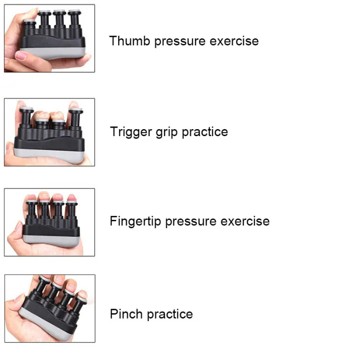 Guitar Piano Finger Trainer Game Gaming Hand Speed Flexibility Exercise Finger Strength Finger Rehabilitation Training Equipment