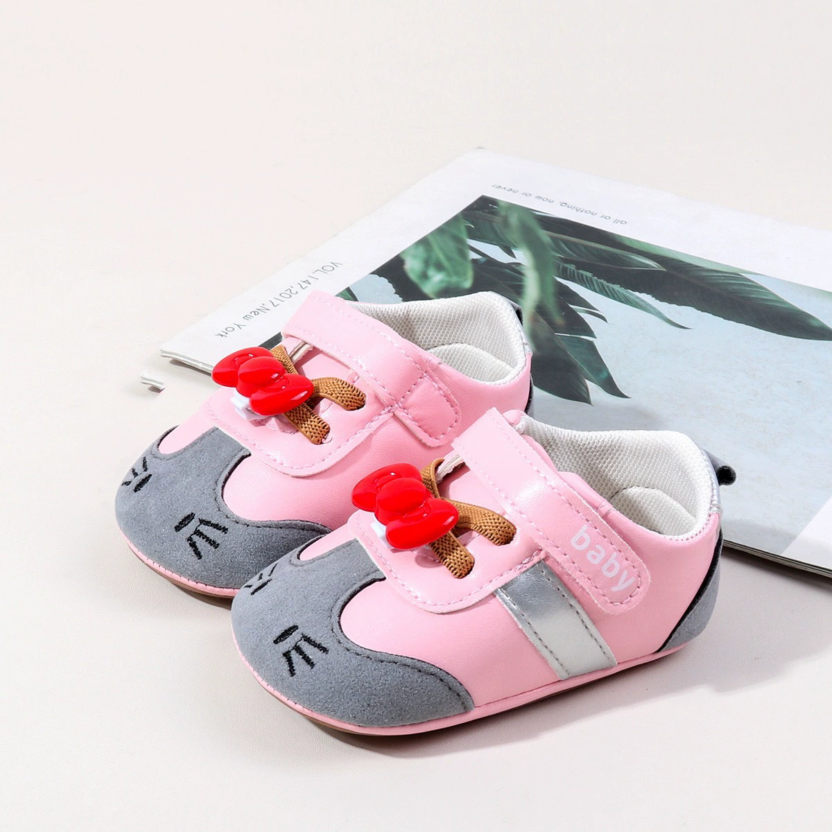 2026 New Style Spring and Autumn Baby Shoes for 0-18 Months Front Step Baby Soft-Tread Casual Shoes Cute Design