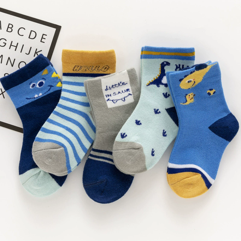 5Pairs/lot 2-9Y Baby Socks Summer Cotton Color Patchwork Kids Socks Colorful Girls Mesh Cute Newborn Boys Toddler Socks Baby