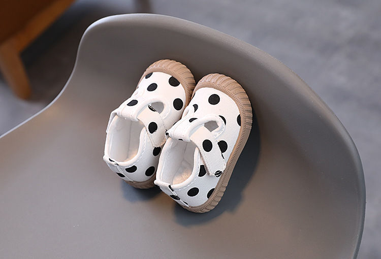 New Baby Girl Shoes Trendy Fashion Versatile Walker Soft Soled Comfort Casual Canvas Shoe Breathable Leopard Pattern Boys Shoes